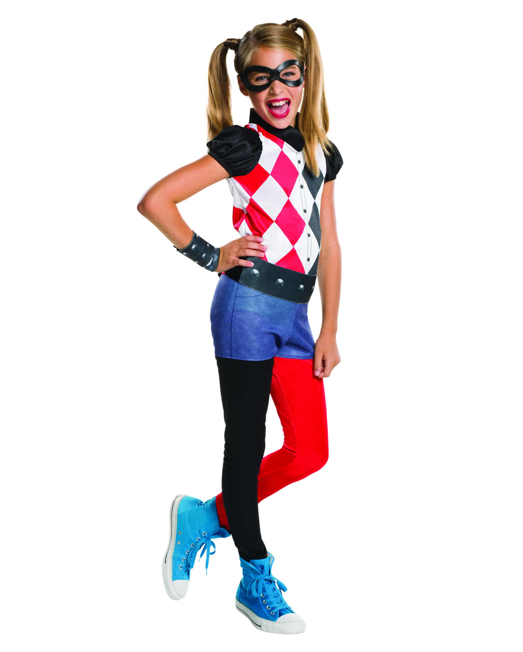 Neu Mädchen Karneval Kostüm* Suicide Squad Harley Quinn Kinder Cosplay Geschenk 