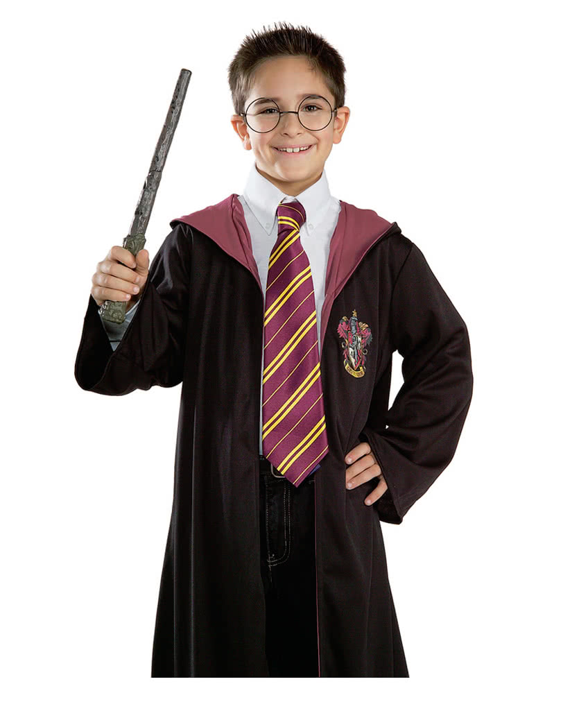 Harry Potter Handschuhe Gryffindor Slytherin Krawatte Schal Zauberstab Kostüm DE 