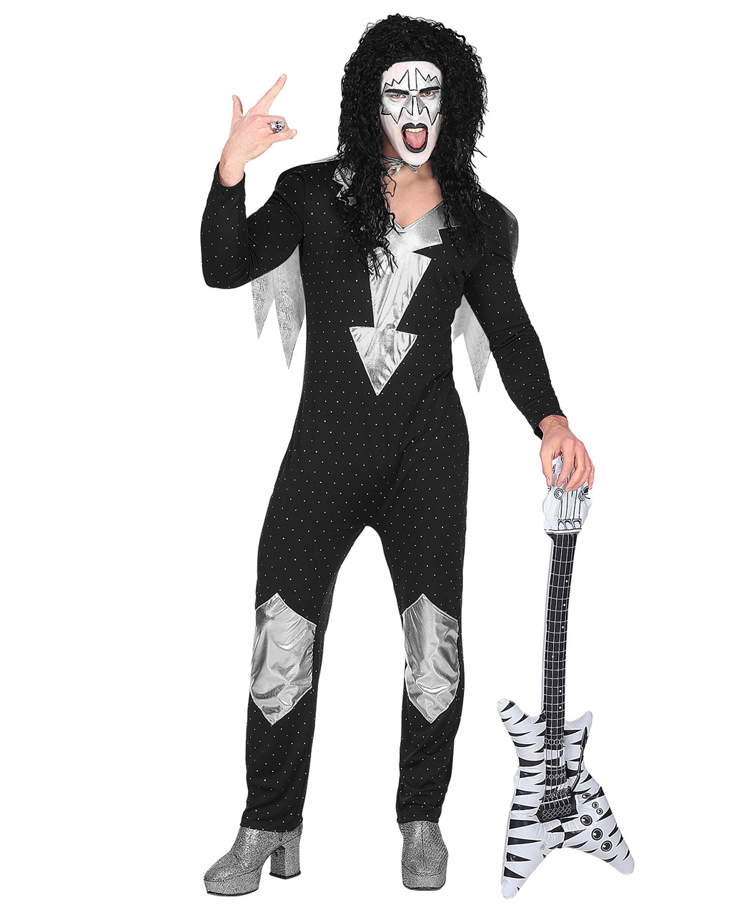 Heavy Metal Rock Star Costume for Halloween 