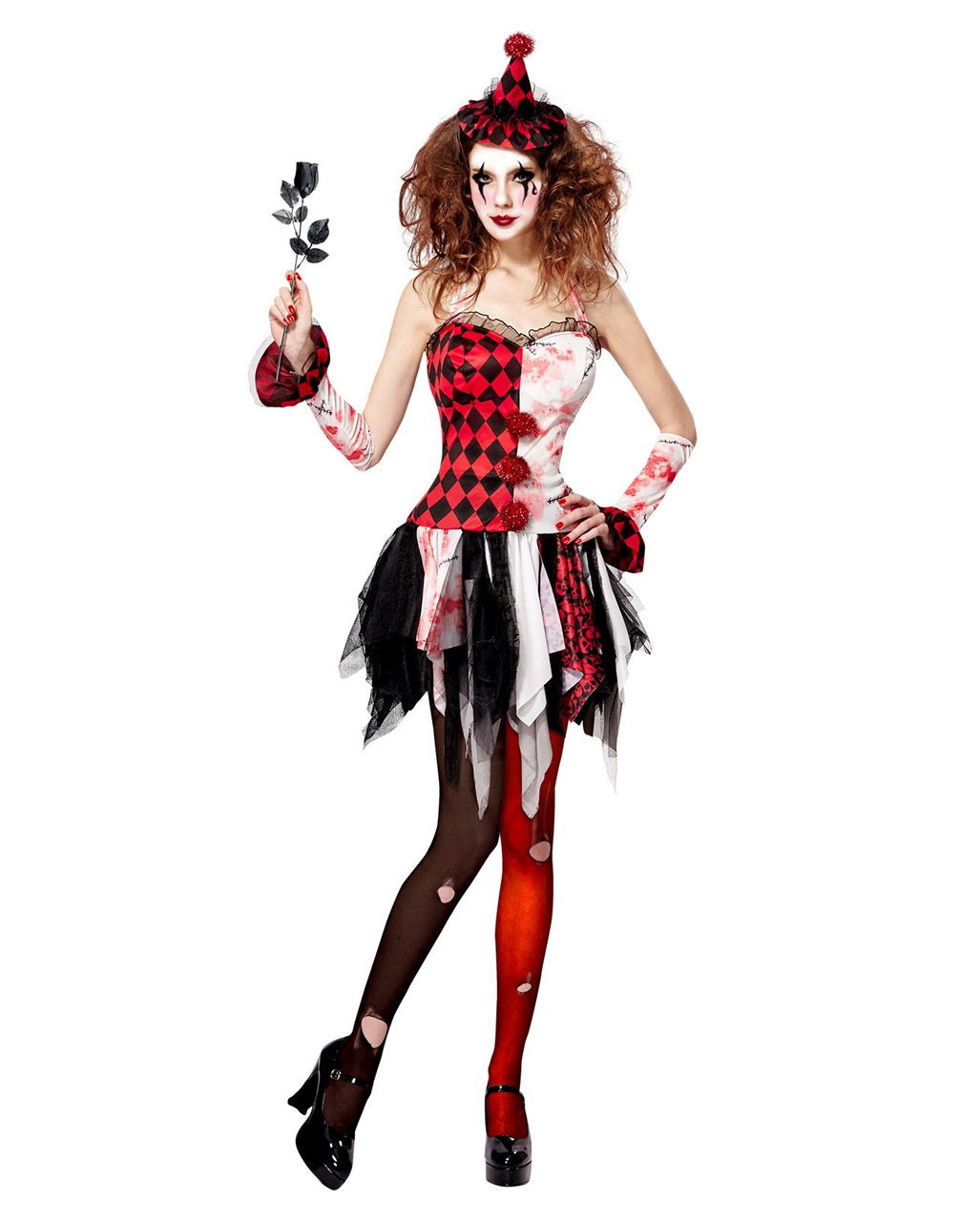 Horror Harlequin Ladies Costume Buy Horror Shop Com