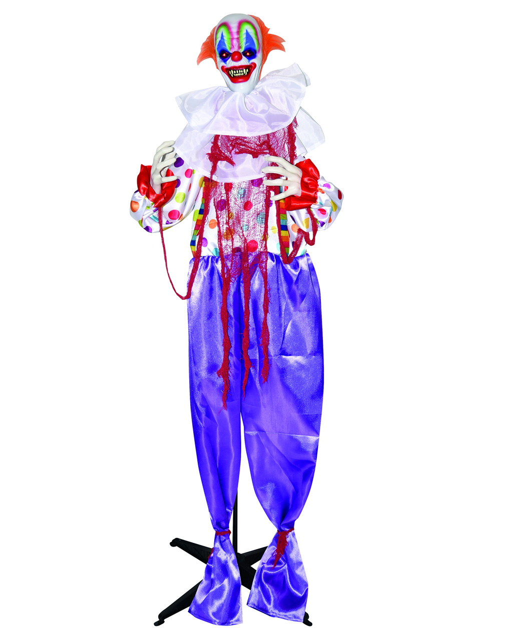 Killer Clown Figur Puppe Halloween Deko Party Grusel Hangefigur