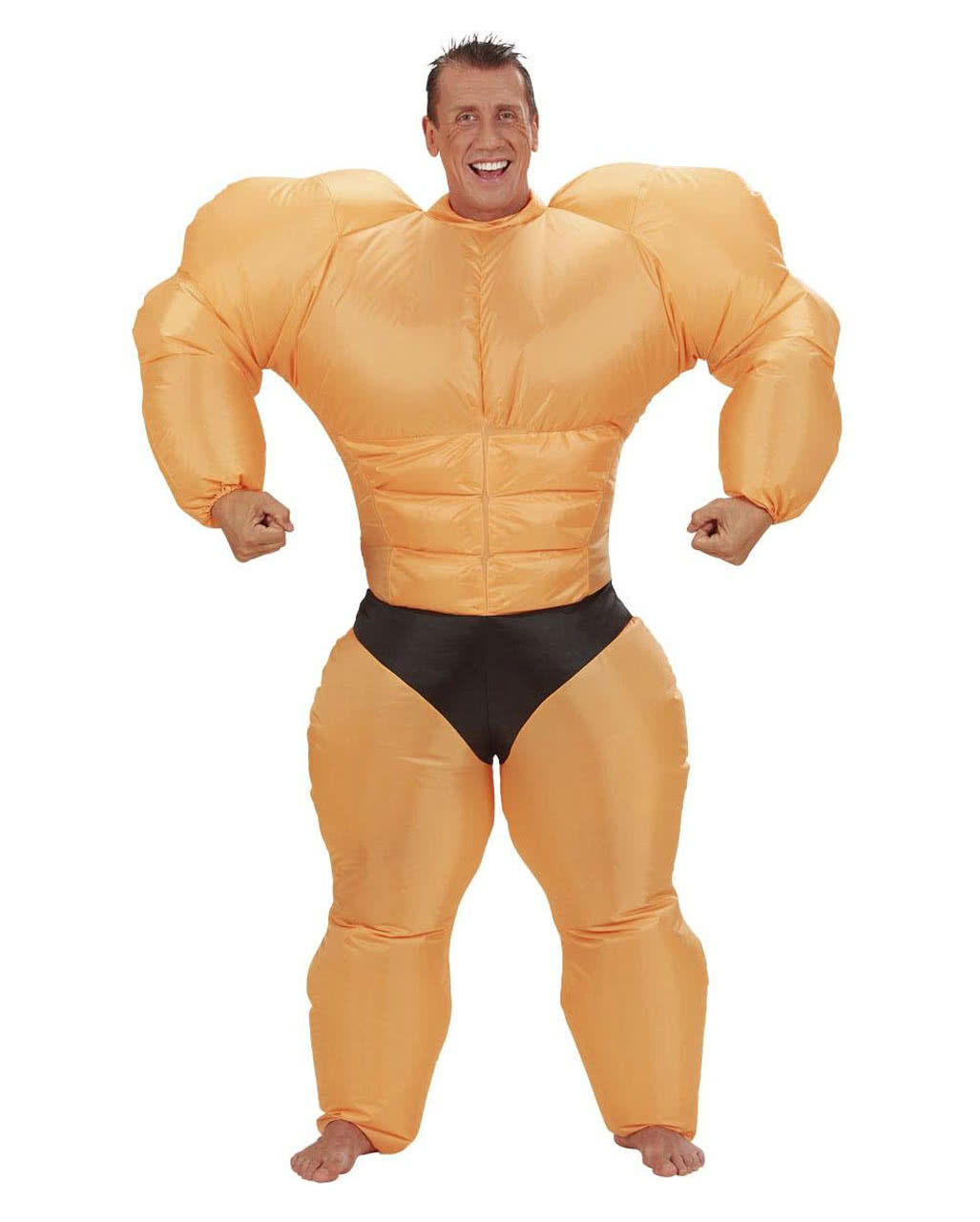 Kids Childrens Inflatable Bodybuilder Muscle Man Fancy Dress Costume Hallow...