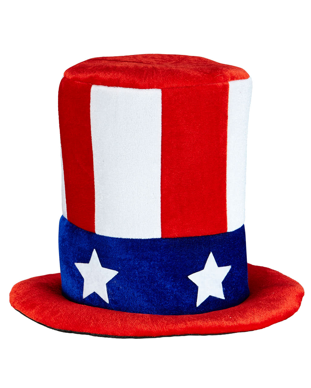 Amerika-Hut Vereinigte Staaten von Amerika Hut USA Stars and Stripes Zylinderhut 