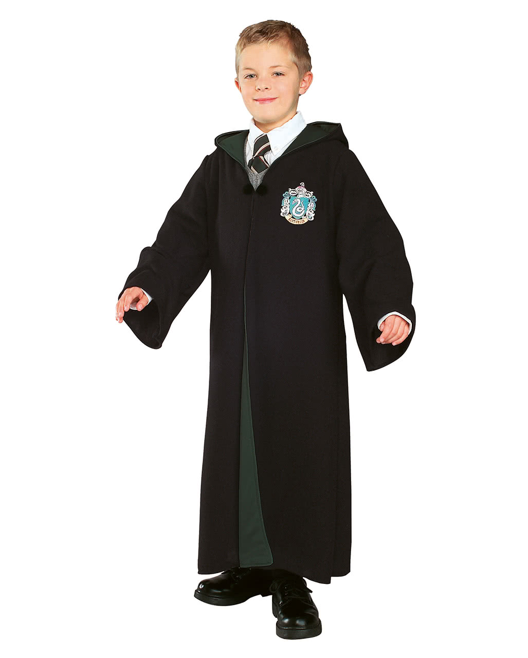 Harry Potter Slytherin Robe Dlx Draco Malfoy Costume Horror