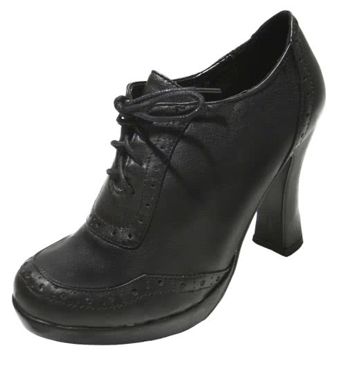 womens block heel brogues