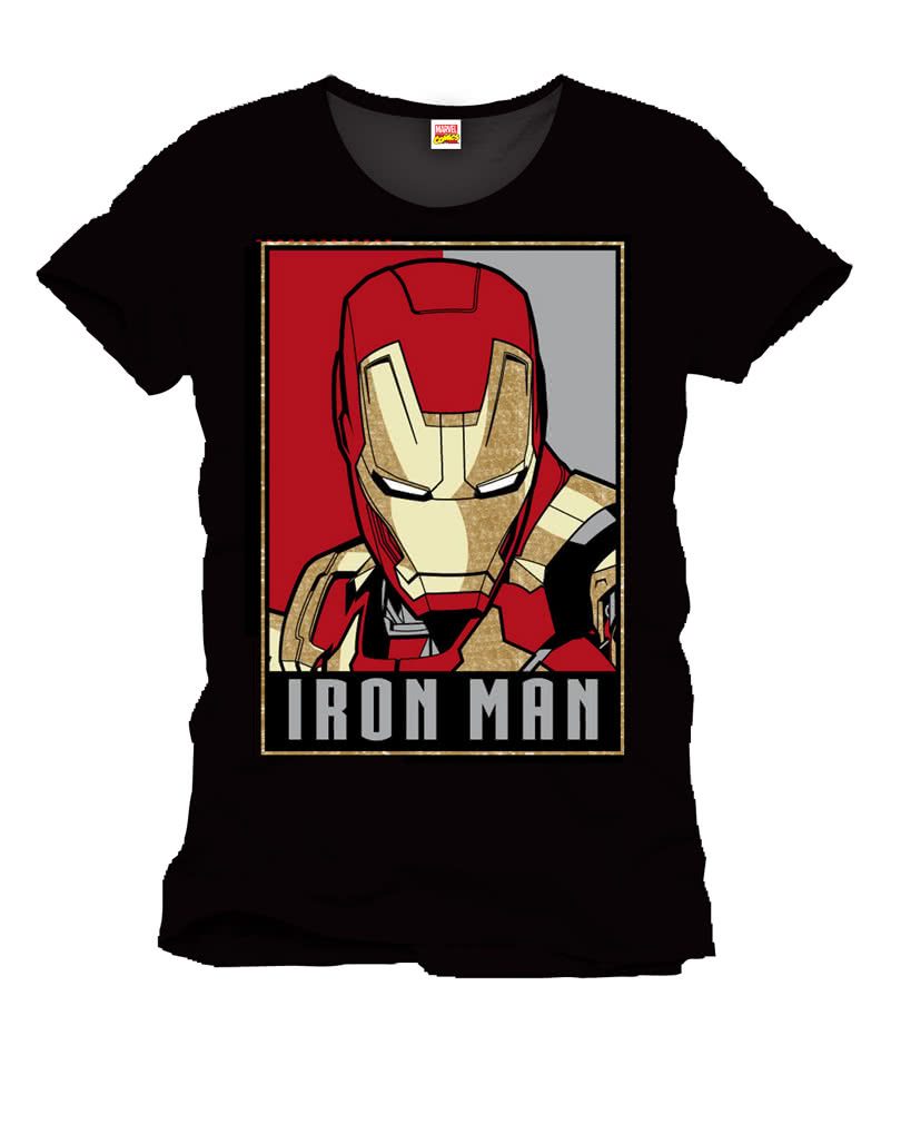Meraviglie Agents Di Scudo T-Shirt Uomo Supereroe The Avengers di Iron Man 