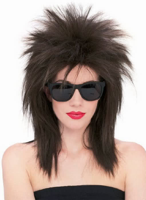 80s Rockstar Wig Carnival Wigs 80s Wigs Fancy Dress Wigs Horror
