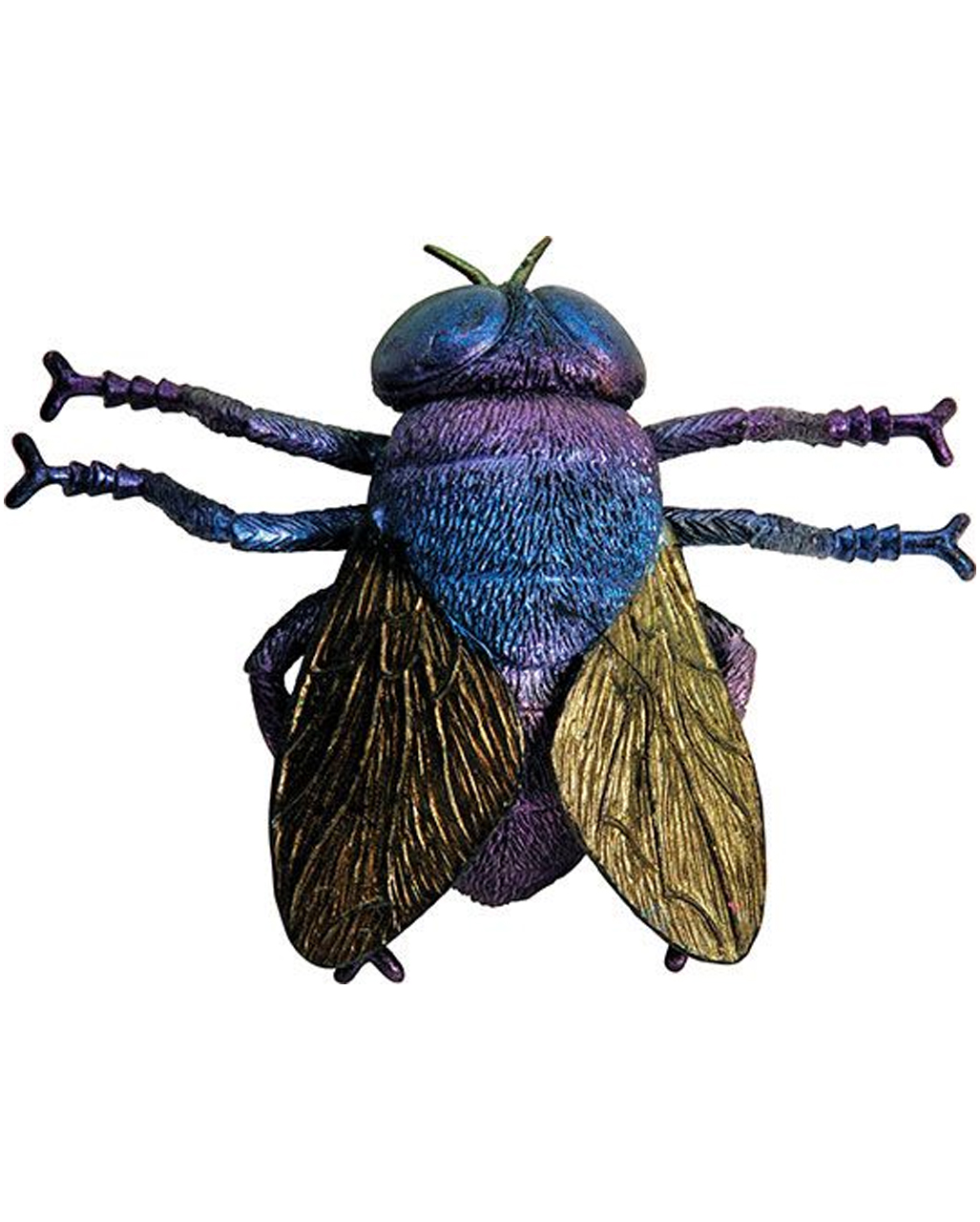 Jumbo Fliege 11cm | Halloween Ungeziefer Deko | Horror-Shop.com