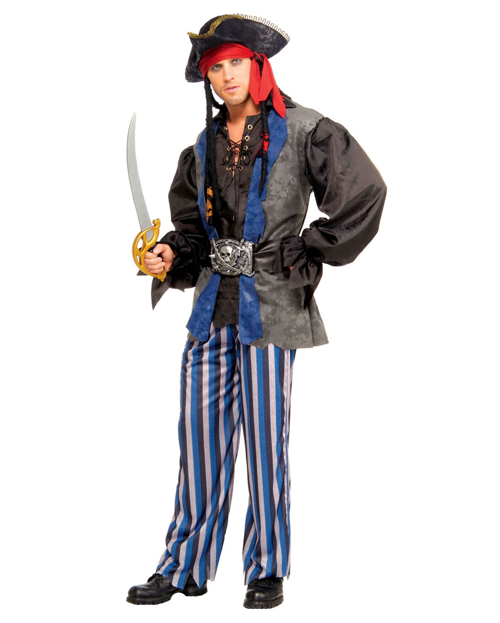 Captain Blackjack Costume Buccaneer Costume | Horror-Shop.com