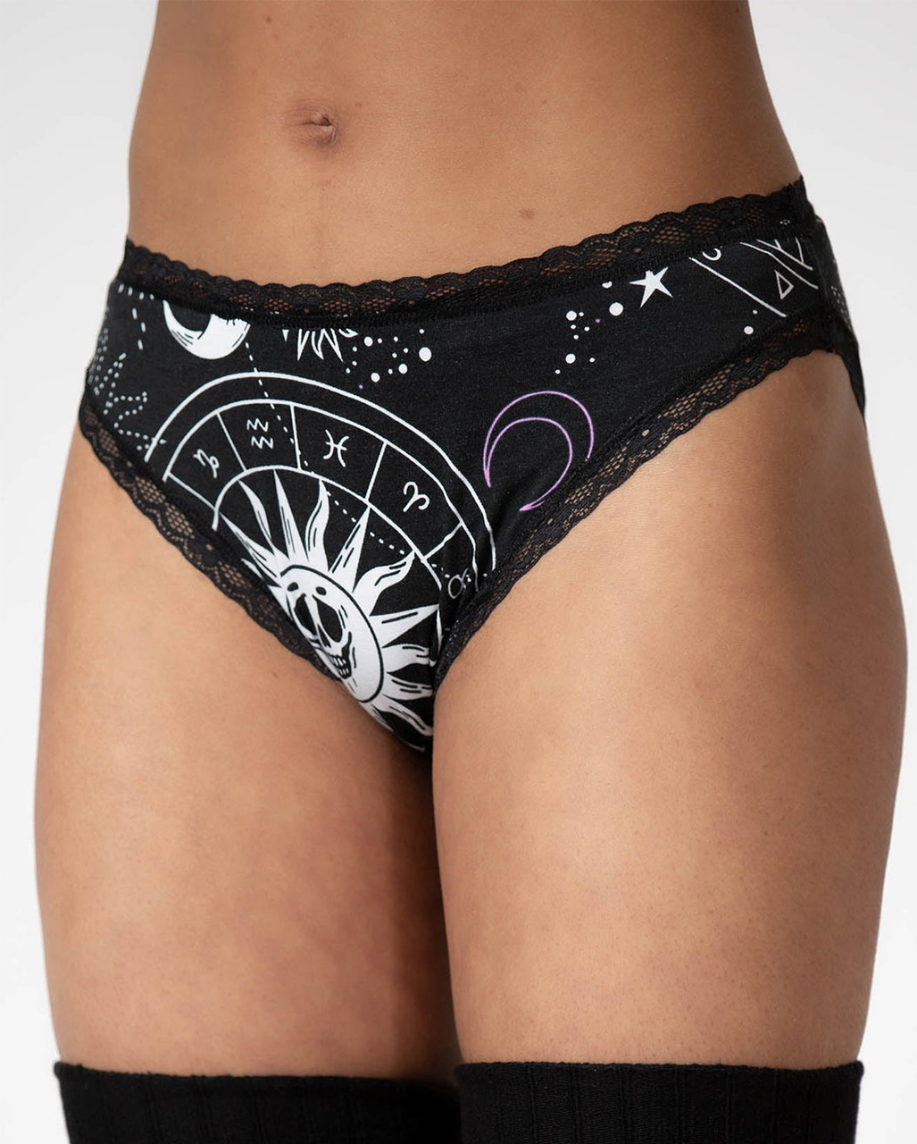 Gothic Women's day of the Dead Panties, Monsterdam