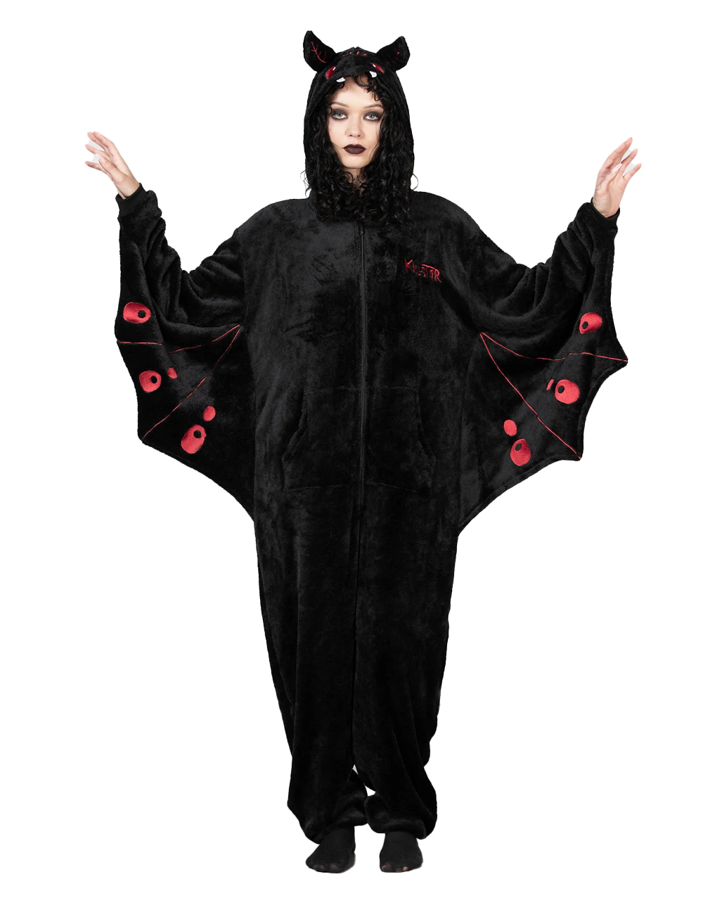 KILLSTAR Mothman Onesie | Horror-Shop.com