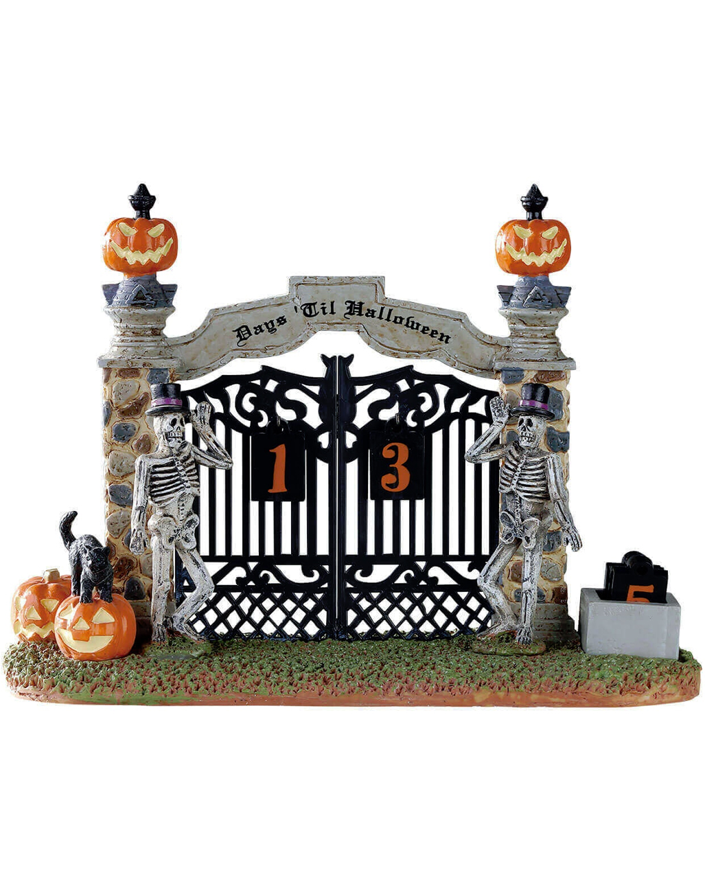 Lemax Spooky Town Gateway Halloween Countdown ★