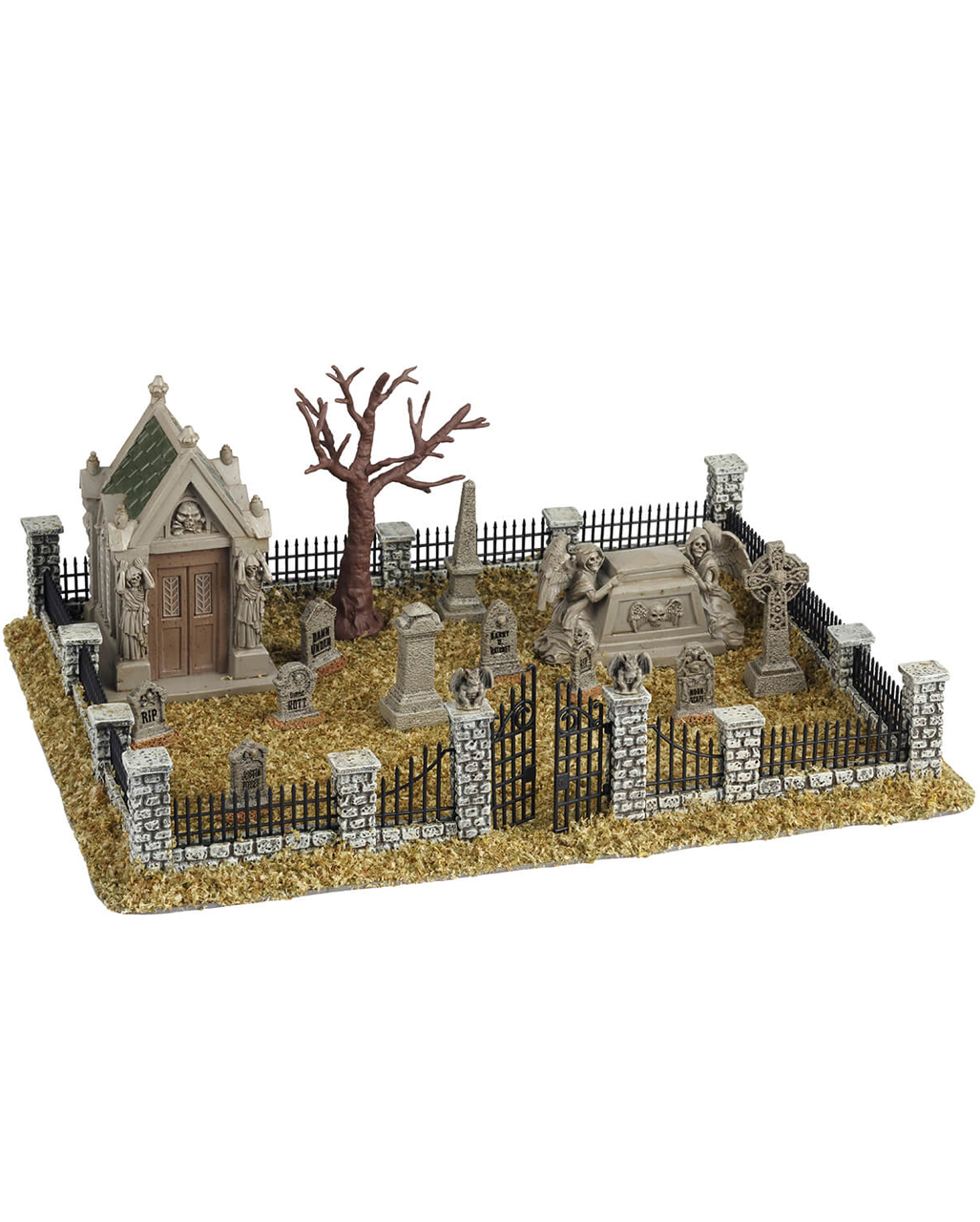 Lemax Spooky Town - Haunted Souls Graveyard | Cemetery Halloween Town ...