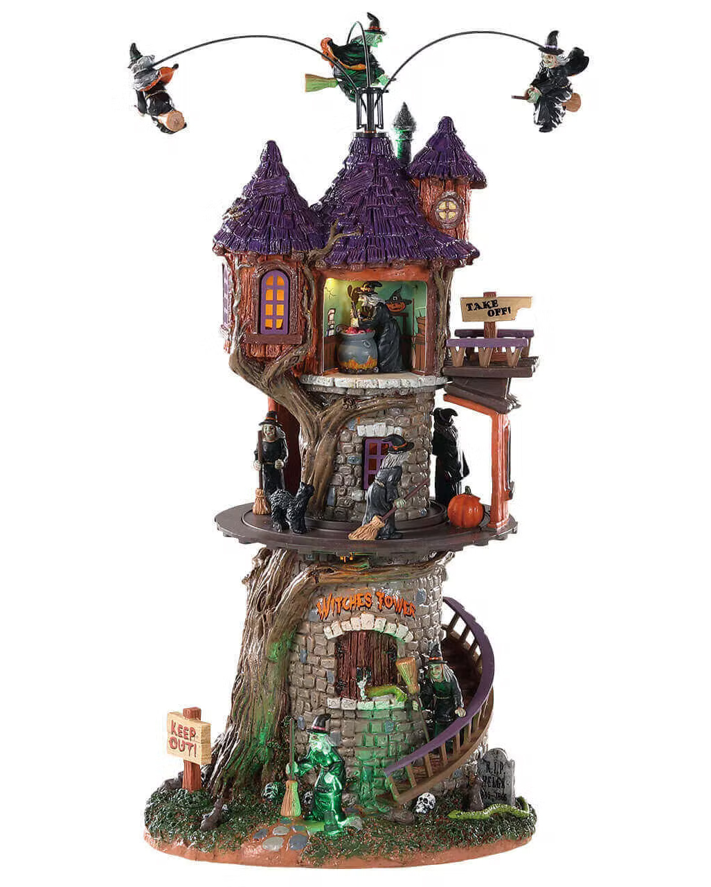 Lemax Halloween Spooky Town Spooky 44145 Set 5 Tombstones