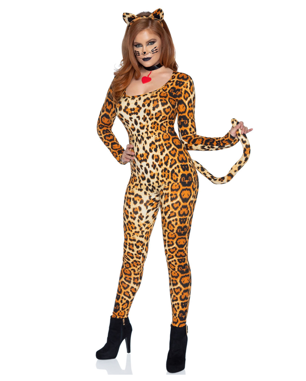 Leopard Jumpsuit Costume for Halloween