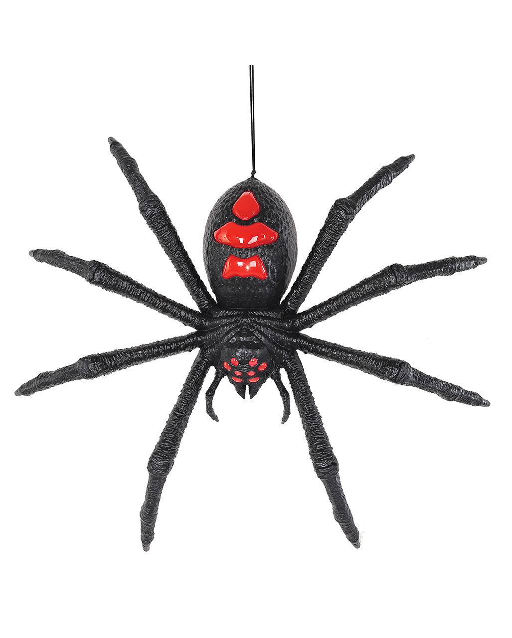 Blutige Deko Spinne Riesenspinne 86 cm Spinnen Schreck Figur Horror Halloween 