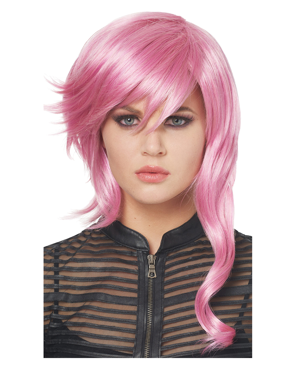Lightning Cosplay Wig Pink