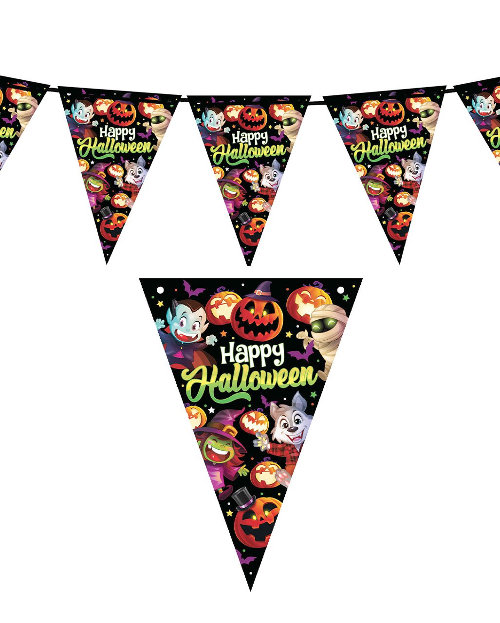 Hawaii Hula Girlande 3 Meter – Bunte Polyester-Blumen Für Party-Deko