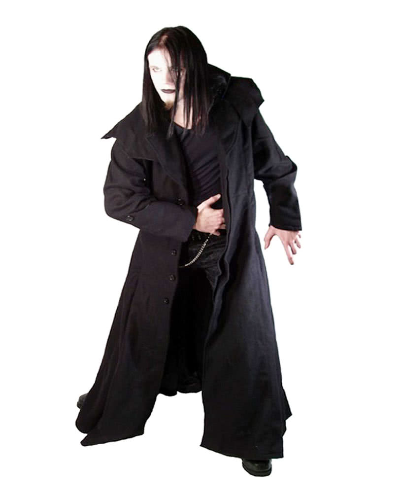 Gothic black wool coat | Vampire Coat | Men coat | horror-shop.com