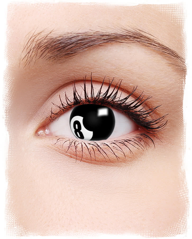 8 Ball Contact Lenses Buy Rockabilly Contact Lenses Online Now