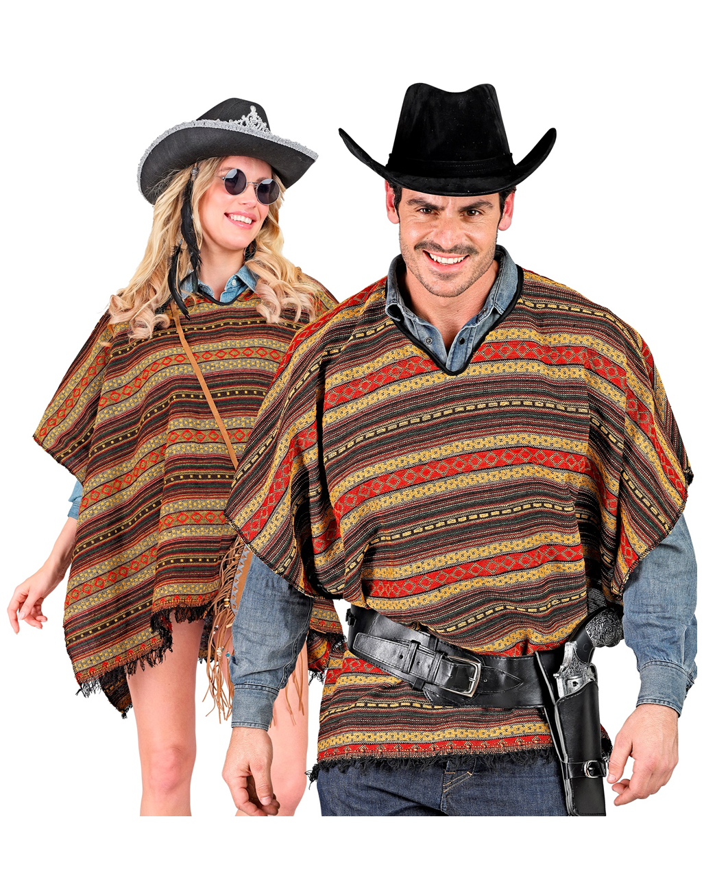 mexican with poncho