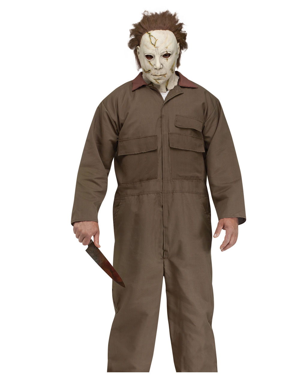 Horror Killer Cosplay Props Halloween Michael Myers Costume for Adult.