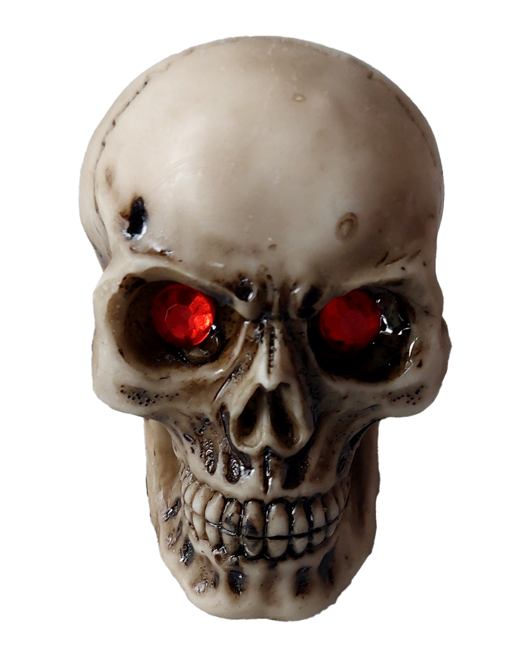 Mini Skull With Glitter Eyes 7cm for Halloween
