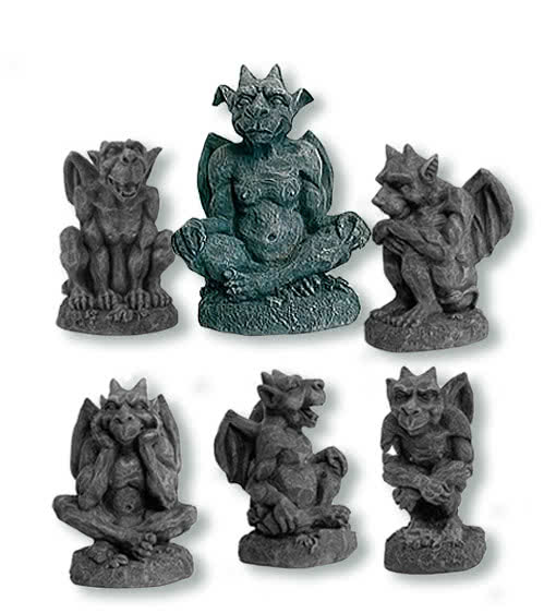 mini gargoyle statues