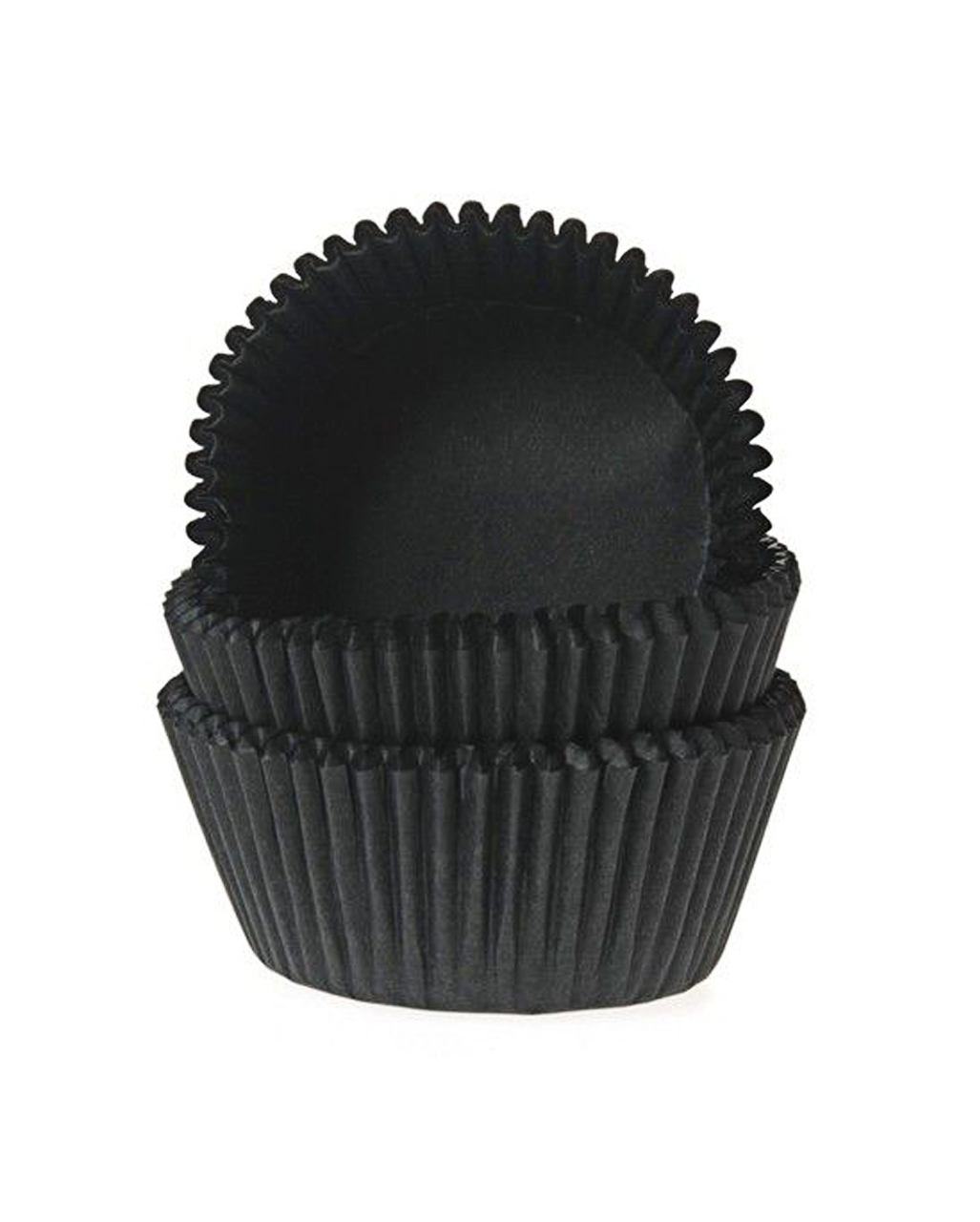 Muffin Shape Black 50 Pcs For Cupcakes Horror Shop Com