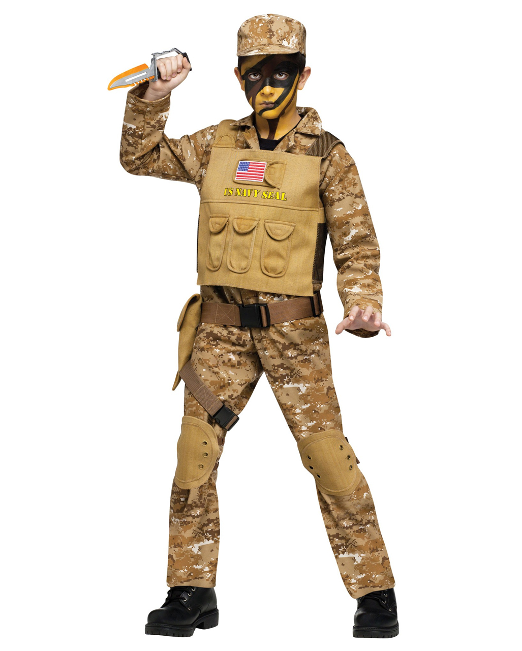 Navy Seal Kids Costume Military Costume For Children Horror