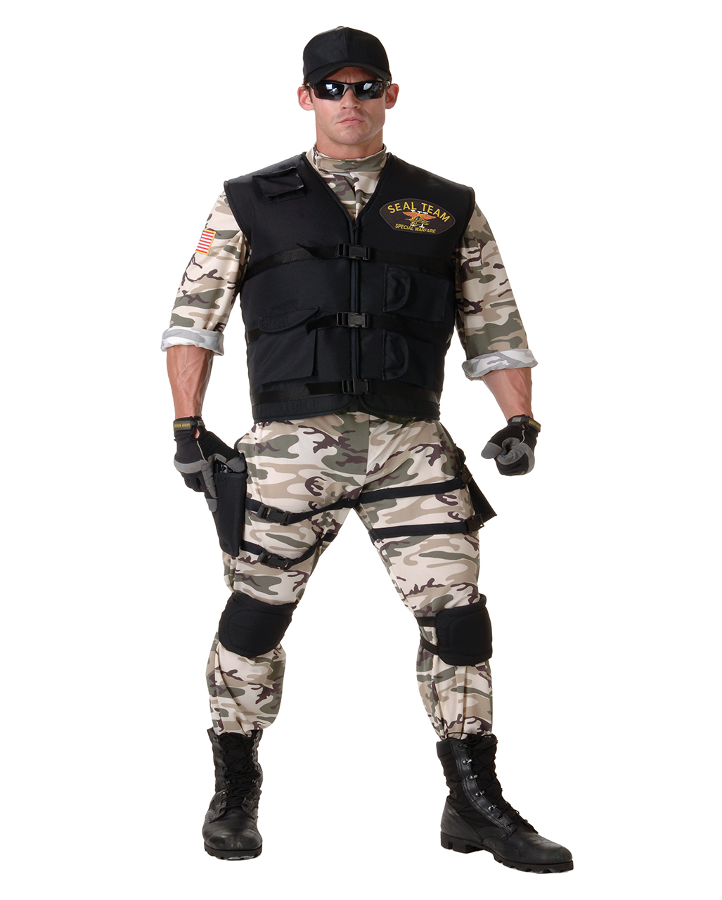 Navy SEAL Uniform Costume XL/XXL | US Army Disguise | horror-shop.com