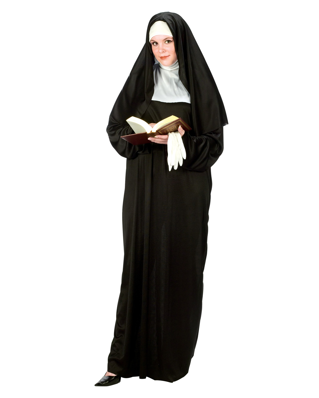 Wijden Van toepassing Interpersoonlijk Super Nun Costume Plus Size Order nurse costume | Horror-Shop.com