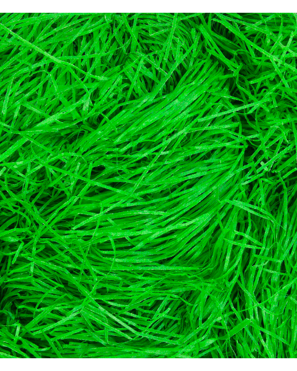 Easter grass from paper wool 50 g | Light green Easter grass as decoration | horror-shop.com