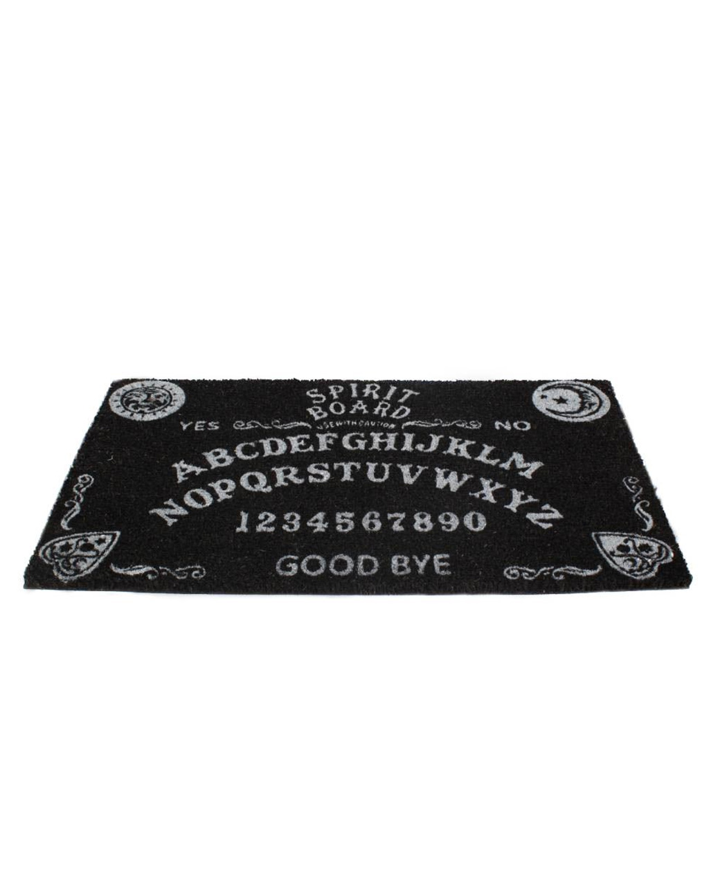 Ouija Board Doormat as gothic decoration 