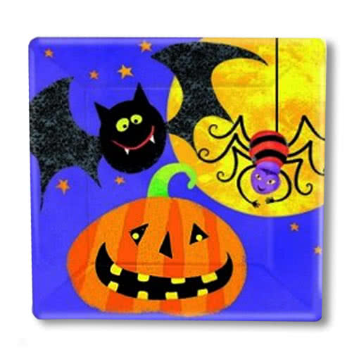 Halloween Paper Plates Halloween Party tableware paper plates  horror