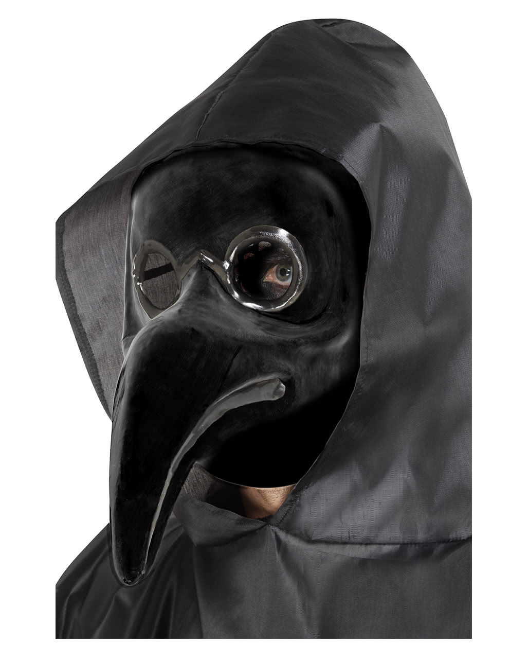 Lodge Shipwreck Postnummer Pest Doctor's Beak Mask Black | For Halloween | Horror-Shop.com