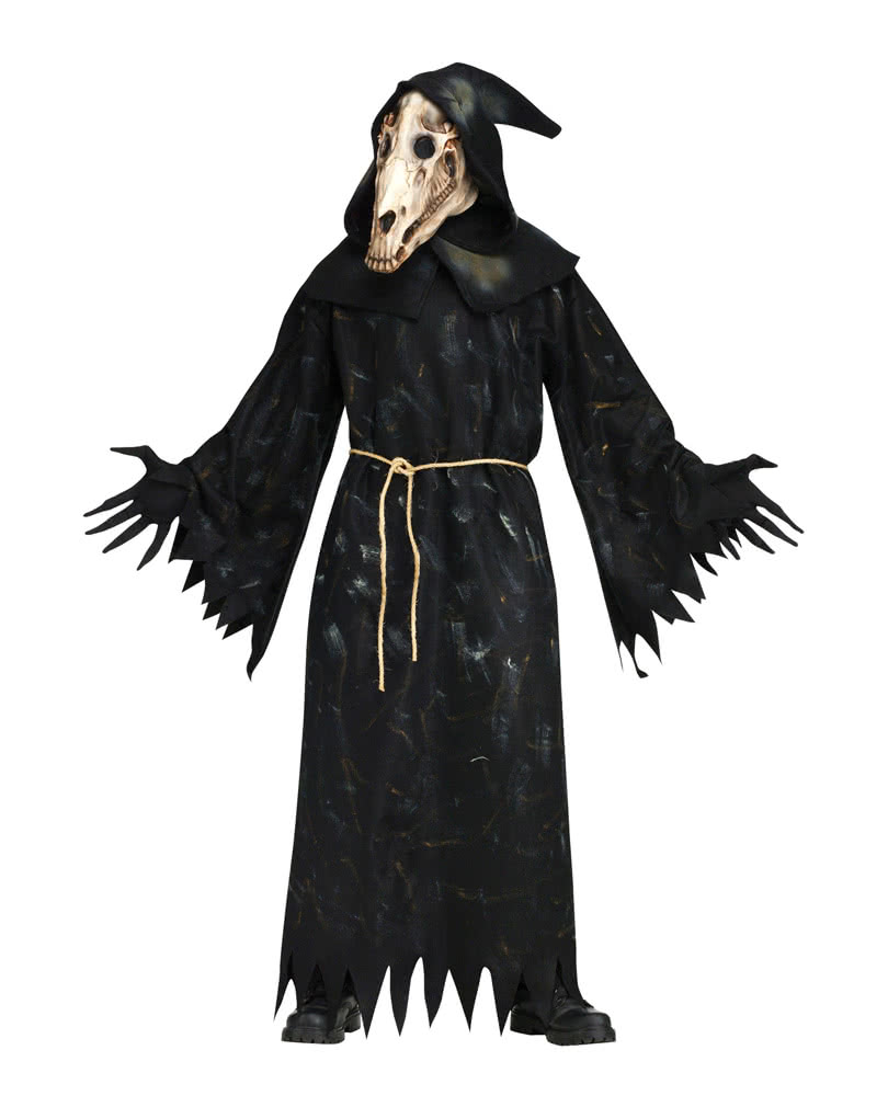 Horse Skull Demon Costume | Demon Dress with horse skull maske | horror ...
