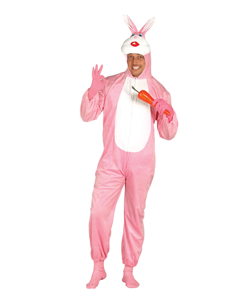 Pink rabbit costume | Rabbit costume as Partygag | horror-shop.com