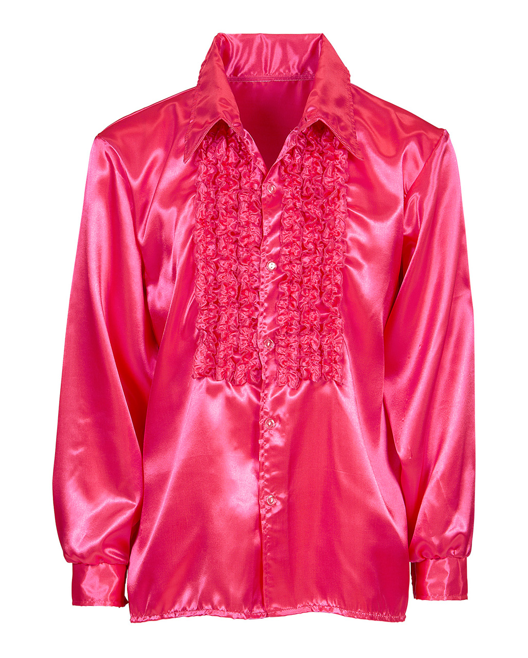 70s Disco Fashion Shirt Pink buy online ★ | Horror-Shop.com