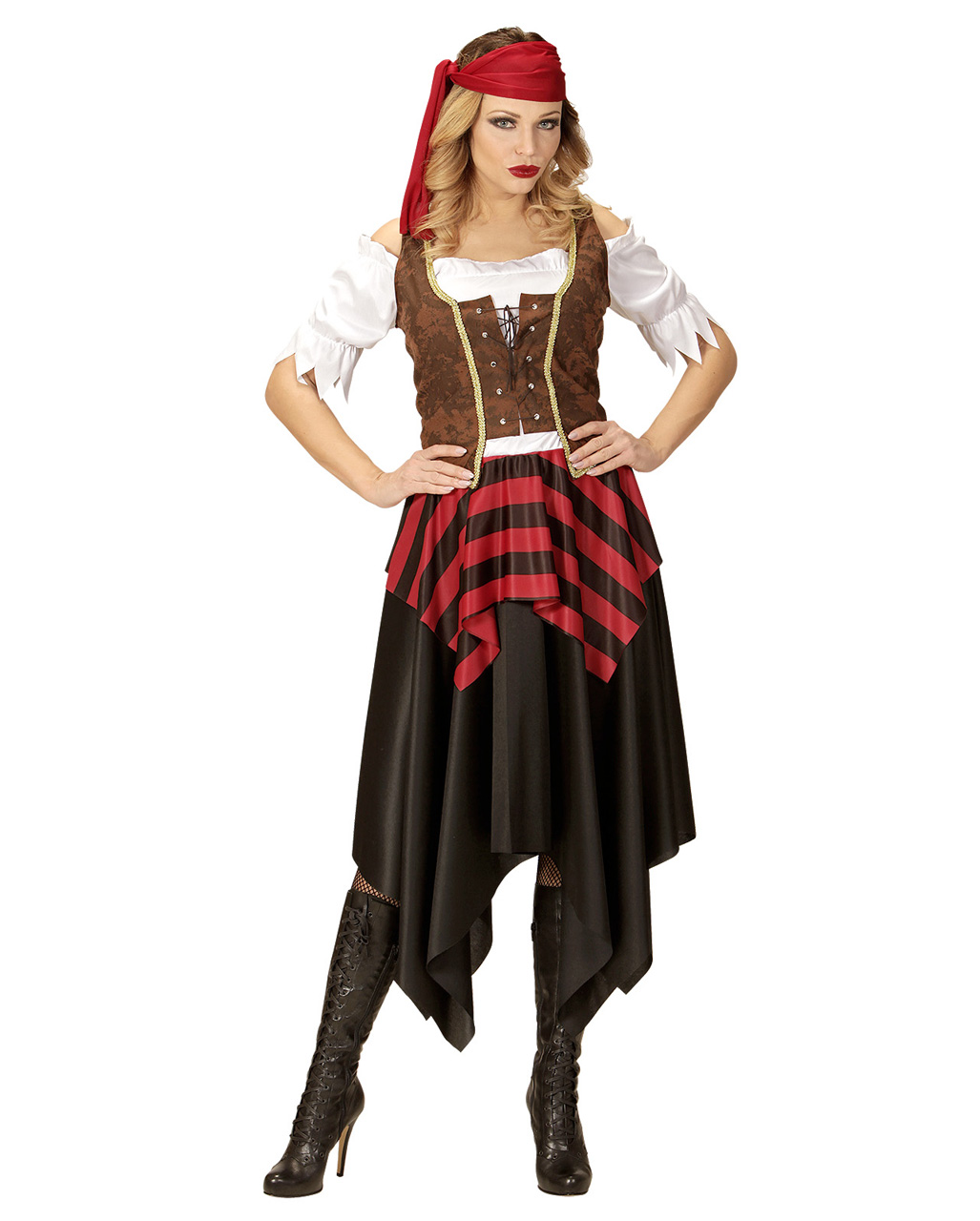 Smi Damen Kostüm Piratin Piratenbraut Karneval Fasching 