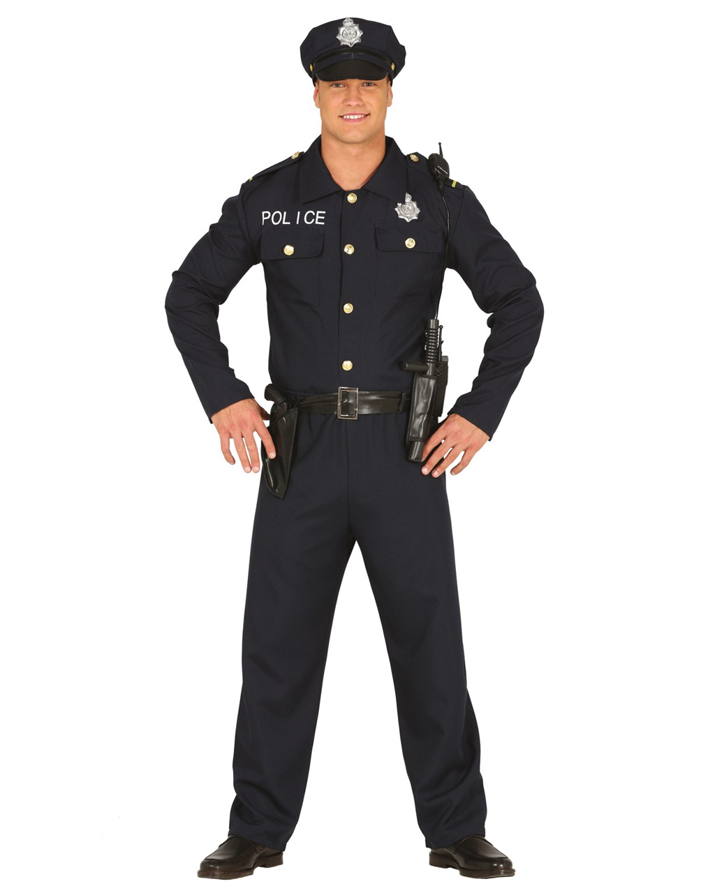 Police Officer Men's Costume for Halloween & Carnival