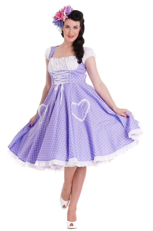 Vintage Dirndl Lilac