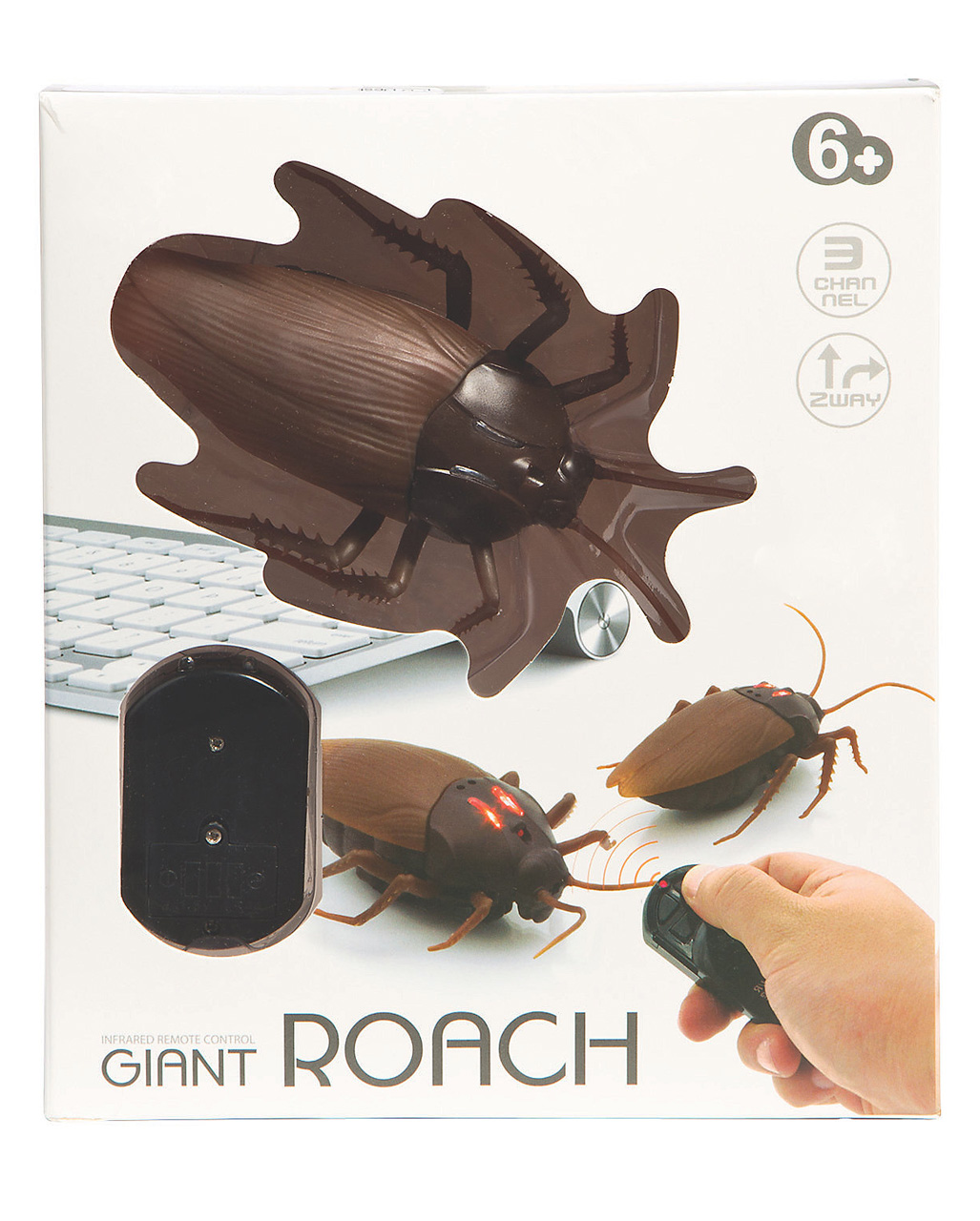 Infrarot Spielzeug ferngesteuerte Riesen KakerlakeTäuschend Echt Küchenschabe 