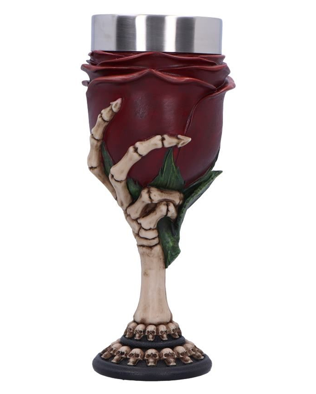 Rose To The Occasion Goblet 20cm ★ Gothic drinking vessel | Horror-Shop.com