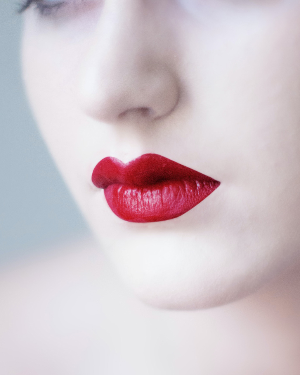 Red Lipstick -Lipstick-Lip Kakeup-Kissing Lips 