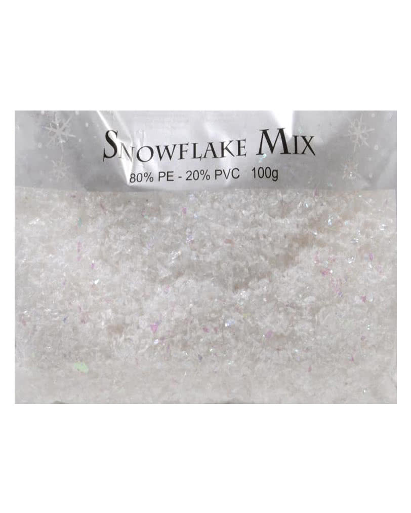 Schneeflocken 100g Schnee Flocken