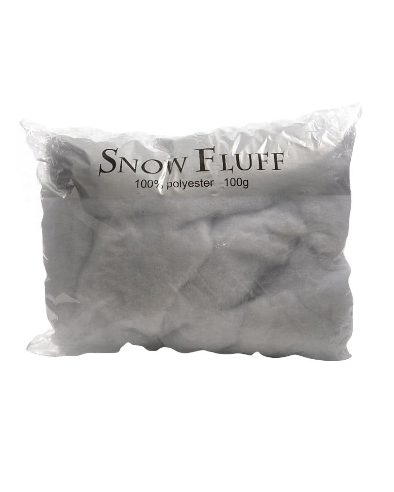 Snow wool 100g Wintery decoration for the home
