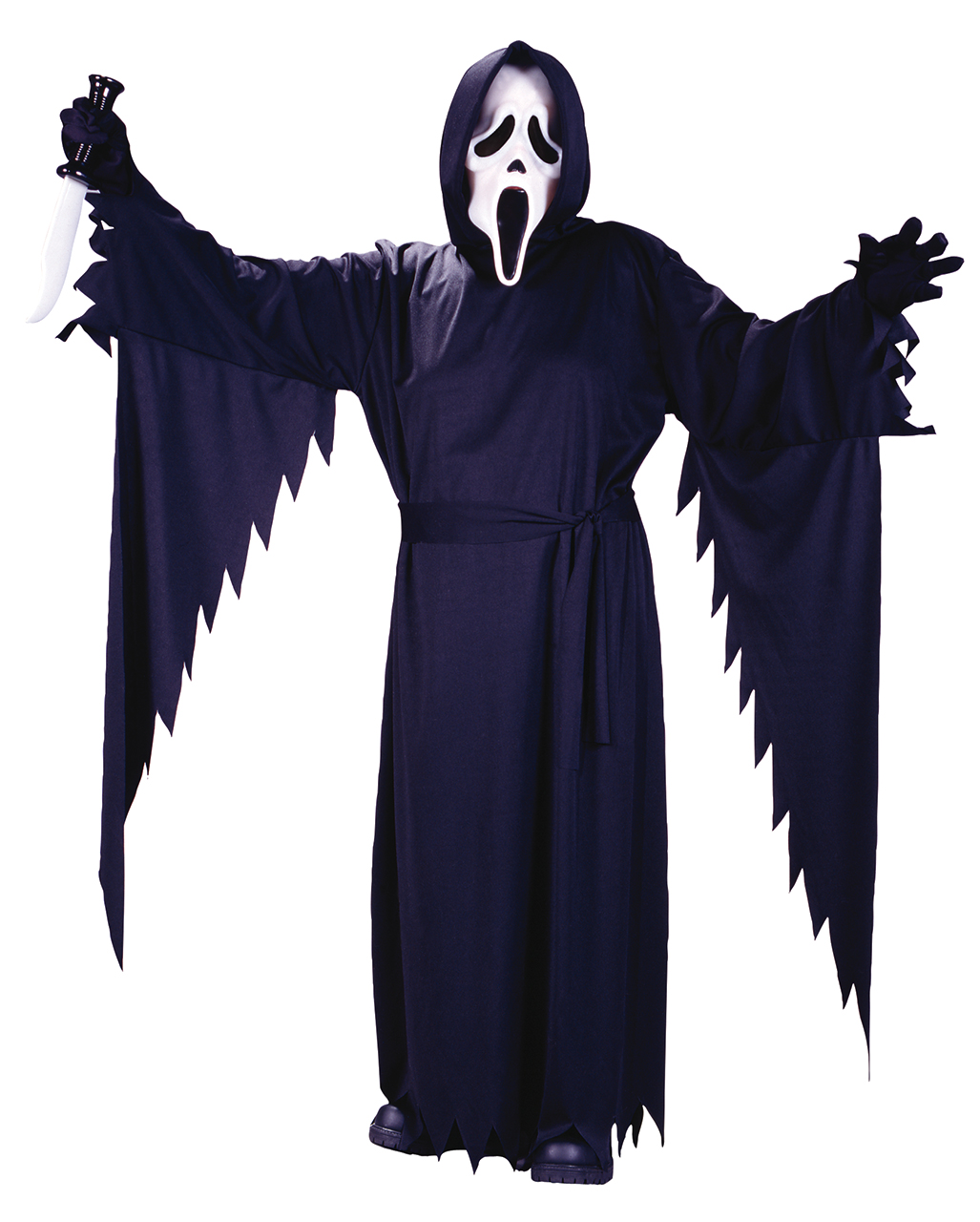★ Scream Geister Geist kostüm Halloween Horror Kostüm mit Maske One Size 