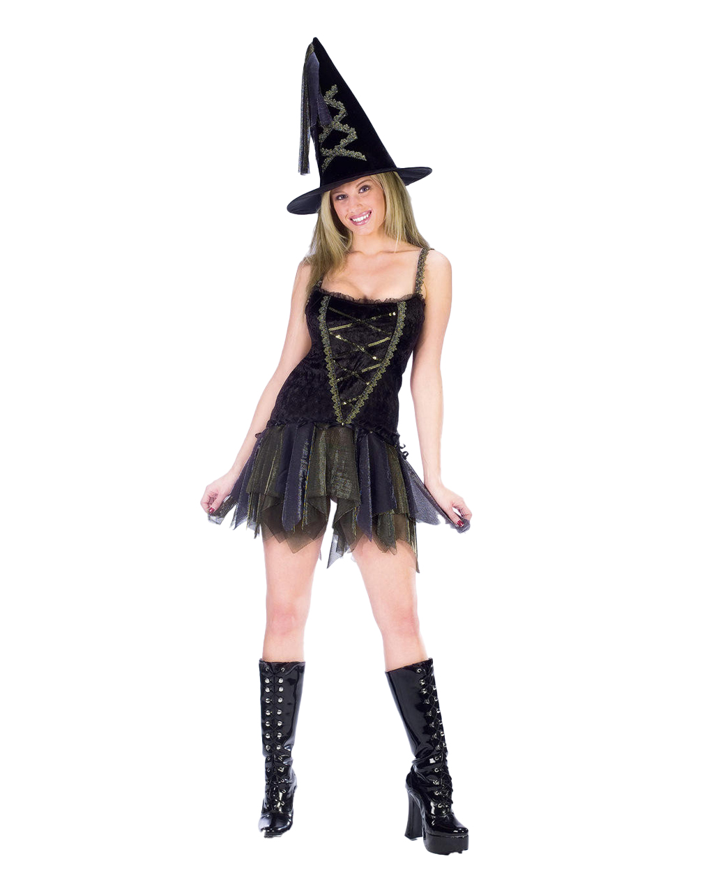 Sexy Flirt Witch Size ML for Halloween & Carnival