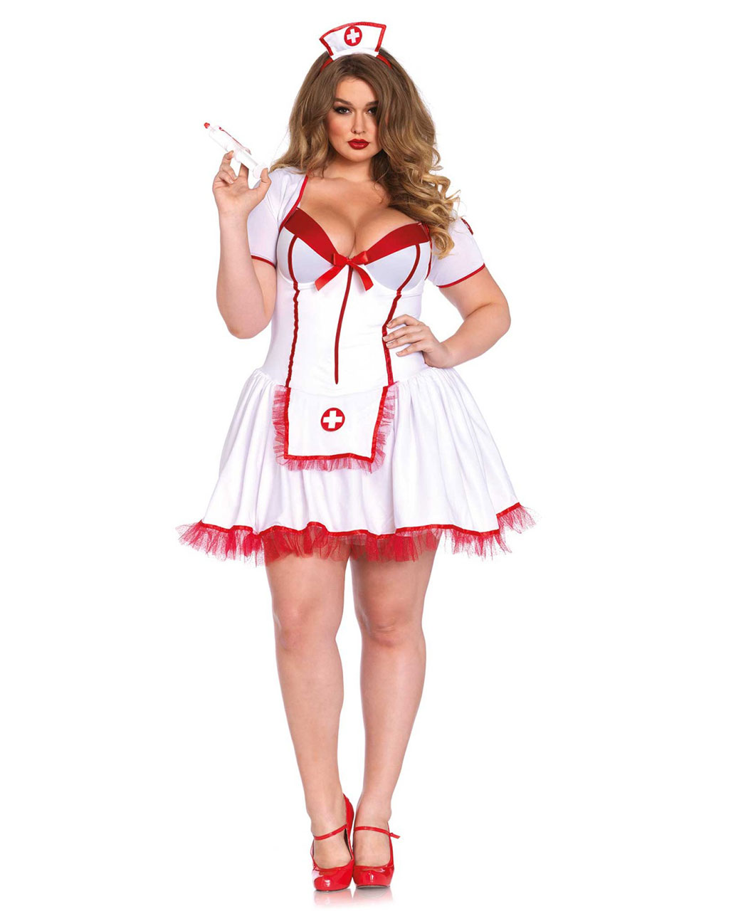 sexy plus size nurse costume
